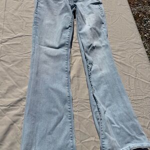 Aeropostale Light Wash Flared Jeans